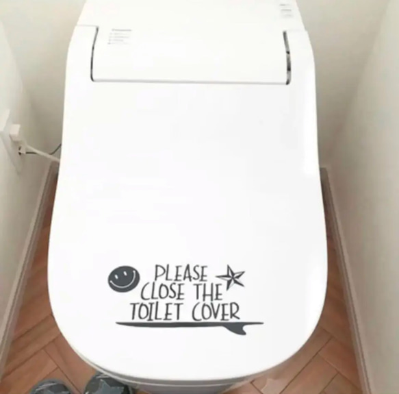 3.Toilet sticker 1枚目の画像