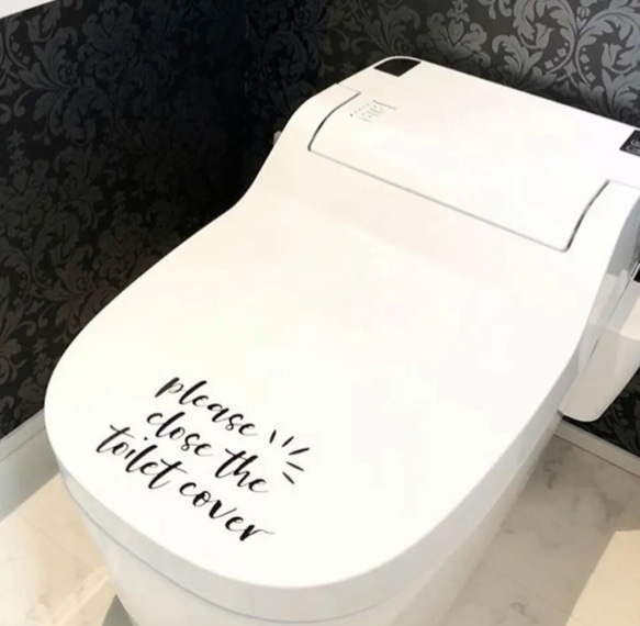 6.Toilet sticker 1枚目の画像