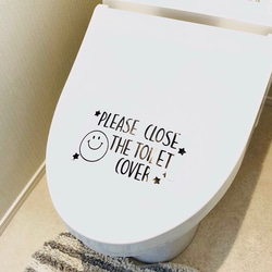 2.Toilet sticker 2枚目の画像