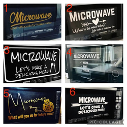 5. microwave oven sticker 4枚目の画像