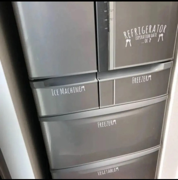 2.Refrigerator sticker 4枚目の画像