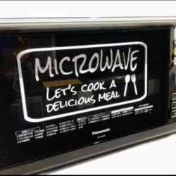 3. microwave oven sticker 5枚目の画像