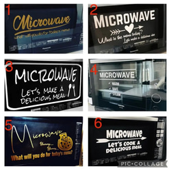 3. microwave oven sticker 6枚目の画像