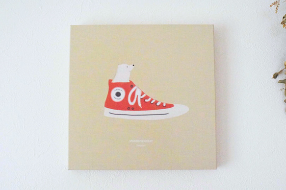 [售罄] Shiba Inu和運動鞋（Shiramisu）布料面板 第1張的照片