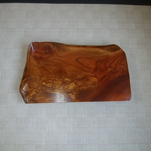 敷板 ケヤキ 約73.5×46.5cm 木製 飾り台 花台 和風 和室 床の間