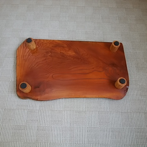 敷板 ケヤキ 約73.5×46.5cm 木製 飾り台 花台 和風 和室 床の間