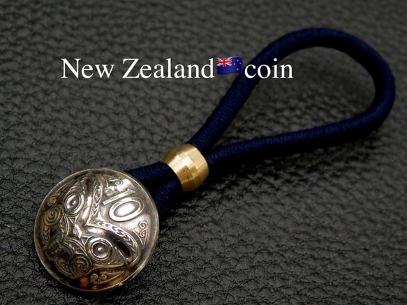 ＃H85 New Zealand Coin Hair Elastic 3枚目の画像