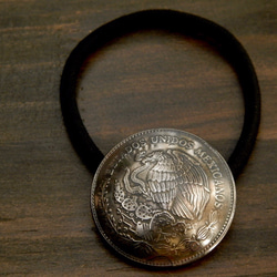 ＃H181  Mexico Coin Hair Elastic 5枚目の画像