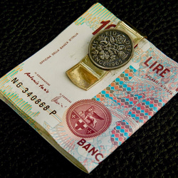 ＃M5  UK Coin Money Clip 2枚目の画像