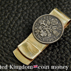 ＃M5  UK Coin Money Clip 3枚目の画像