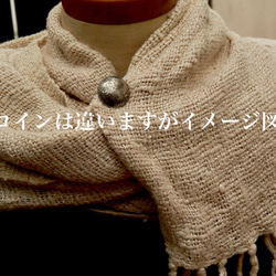 #S11 Switzerland Coin Scarf Clip 5枚目の画像