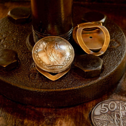 #S11 Switzerland Coin Scarf Clip 7枚目の画像