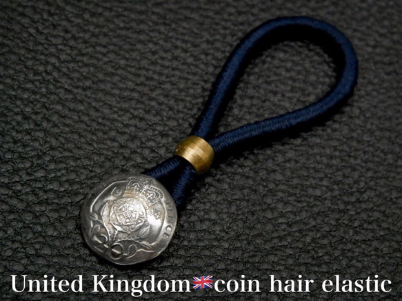 ＃H77　UK Coin Hair Elastic 3枚目の画像