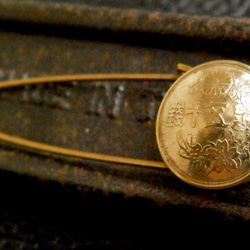 ＃B10　　日本（古銭） Coin Brooch 8枚目の画像