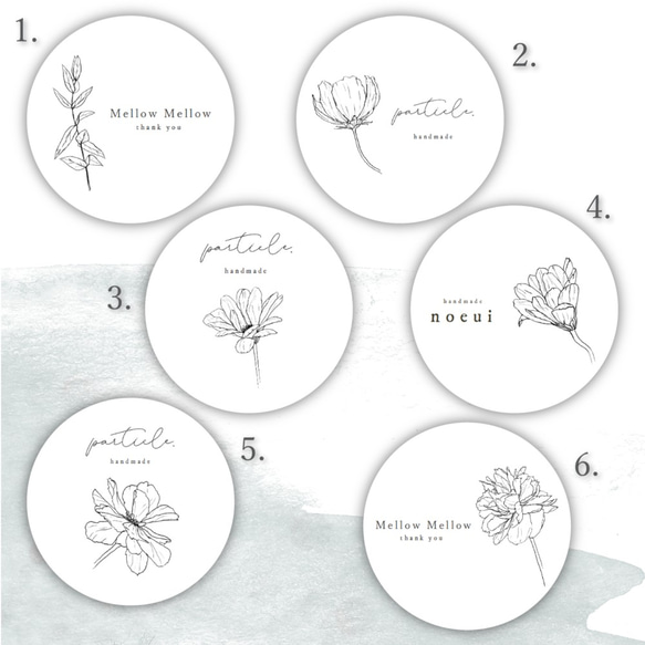 【丸＃46】ツヤありショップシール★サンキューシールアクセサリー台紙の梱包お供に 丸＃26】ツヤありショップシール☆サンキューシールアクセサリー