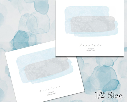 名刺半分＃214／アクセサリー台紙／ピアス台紙／ショップカード　名入れオーダー 名刺半分＃214／アクセサリー台紙／ピアス台紙／ショップカード 名入れ