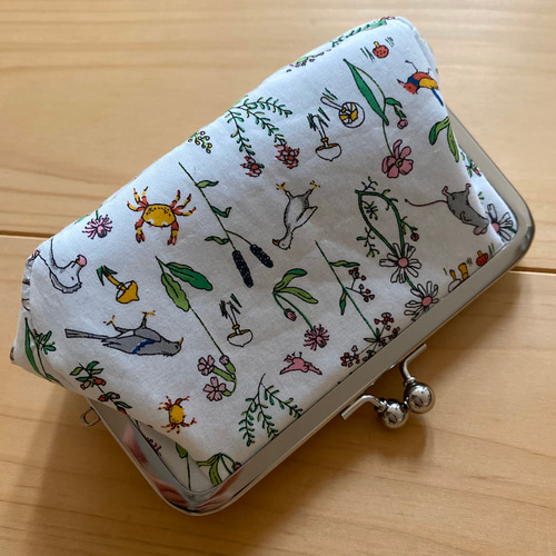 リバティー❤︎ポーチ3点セット Amaia Kids - Liberty Multico mini floral pouch set