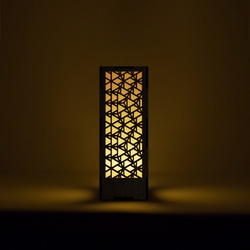 ミニ行灯 ベクトル - 置き型照明 Mサイズ プレーン 3枚目の画像