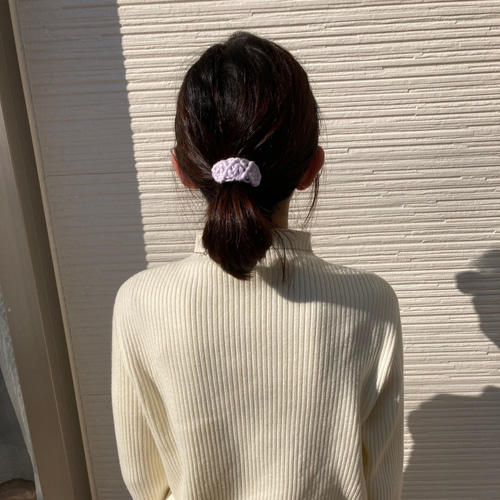 マクラメポニーフック ポニーフック・ヘアカフス mum_mom❁handmade