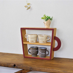 サイズオーダー可】カフェ什器｜木製ショーケース｜アクリルケース