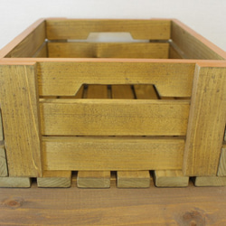 オリーブ×パンプキン　ベジタブルボックス　木箱 5枚目の画像