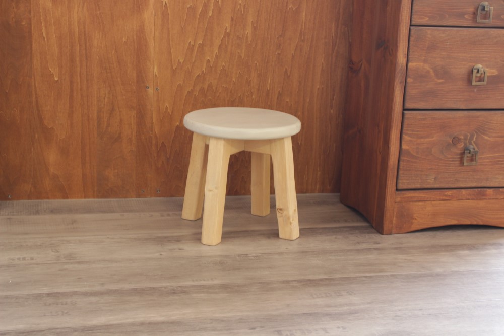 ちびスツール　ホワイト