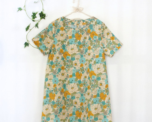 新品タグ付き】JOYRICH チュニック 花柄 イエロー