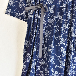 Kimono 2way winding one piece - yukata 着物リメイク　ワンピース　巻ワンピース　 10枚目の画像