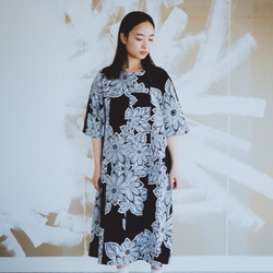 着物リメイクワンピース3512 Kimono 2way winding one piece - Sakura 着物リメイク
