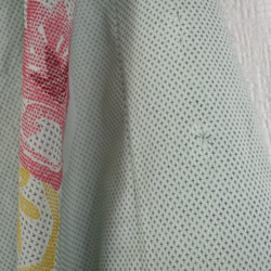 Kimono china set up ベスト　ロングスカート　チャイナ　セットアップ　着物リメイク 10枚目の画像