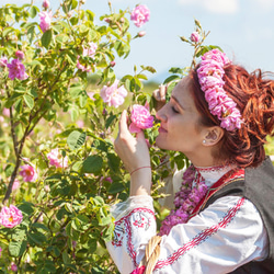 薔薇の谷へ脳活旅行　ブルガリアンローズ”薔薇ノ楽園”10ml復活　天然香料だけの薔薇香水　和香水　アロマ香水　 3枚目の画像