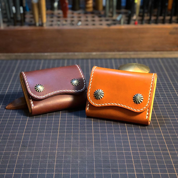 Mini Wallet concho tipe（チョコ） 6枚目の画像