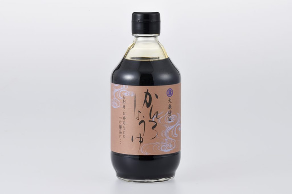 創業80年老舗醤油屋の昔ながらの味！大亀醤油〈お刺身専用〉甘露