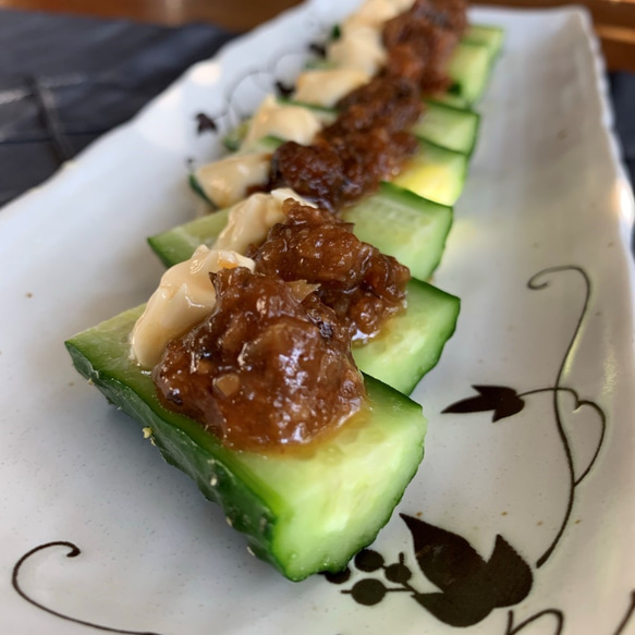 青唐辛子のピリ辛と牛蒡の食感がたまらない‼︎  ゴロゴロごぼう味噌 〈 ご飯がすすむおかず味噌 〉 6枚目の画像