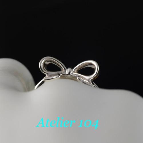 リボン シルバーリング 指輪・リング Atelier 104 通販 10129048
