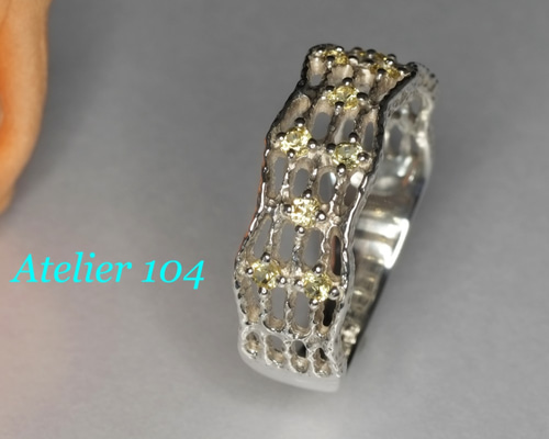 イエローサファイアリング 指輪・リング Atelier 104 通販 11910601