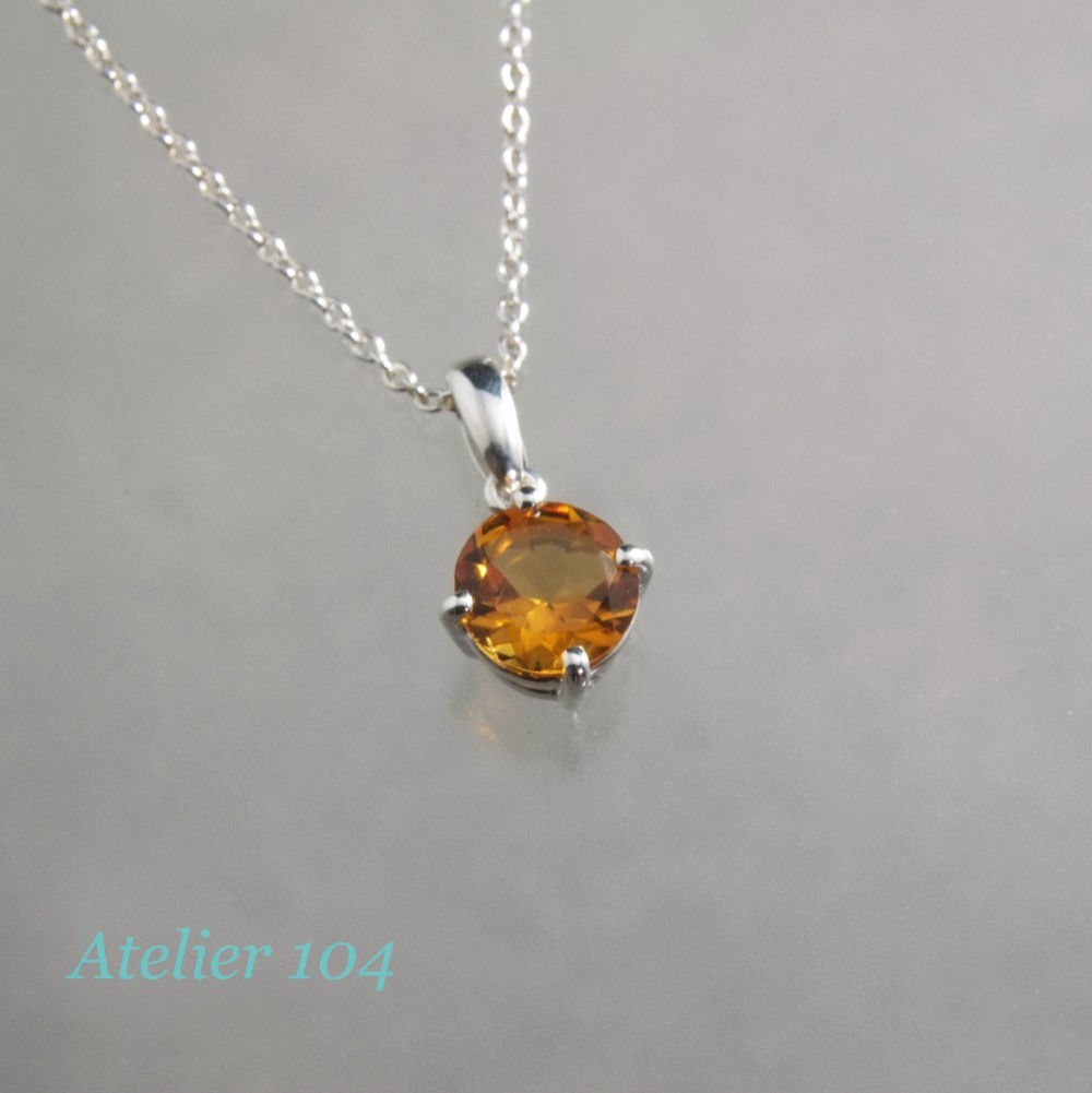 シトリンペンダント