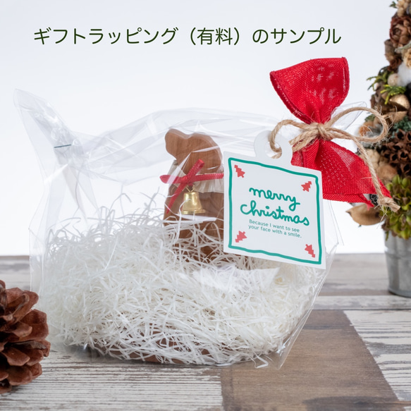 ★クリスマス★おねだり柴犬のスマホスタンド 9枚目の画像
