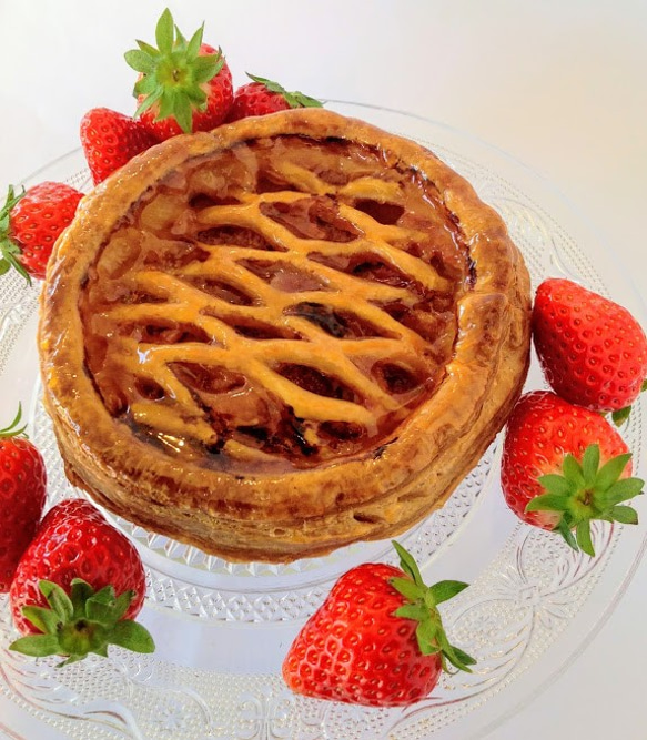 焼いちごパイ 1枚目の画像