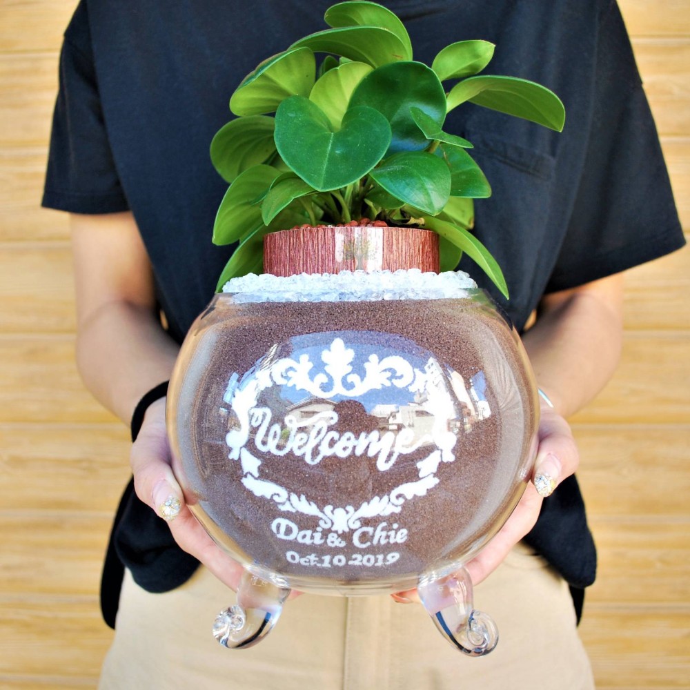 結婚祝い　ウェルカムサンド　新築祝い　引越し祝い　welcome　名入れ　カラーサンド　カラーサンドアート