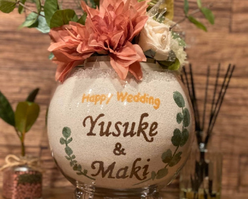 カラーサンドアート/結婚祝い 0_cd9a4790caa1566079be0474d25b