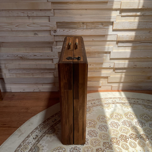 サイズオーダー可」折り畳み ローテーブルA /アンティーク おしゃれ