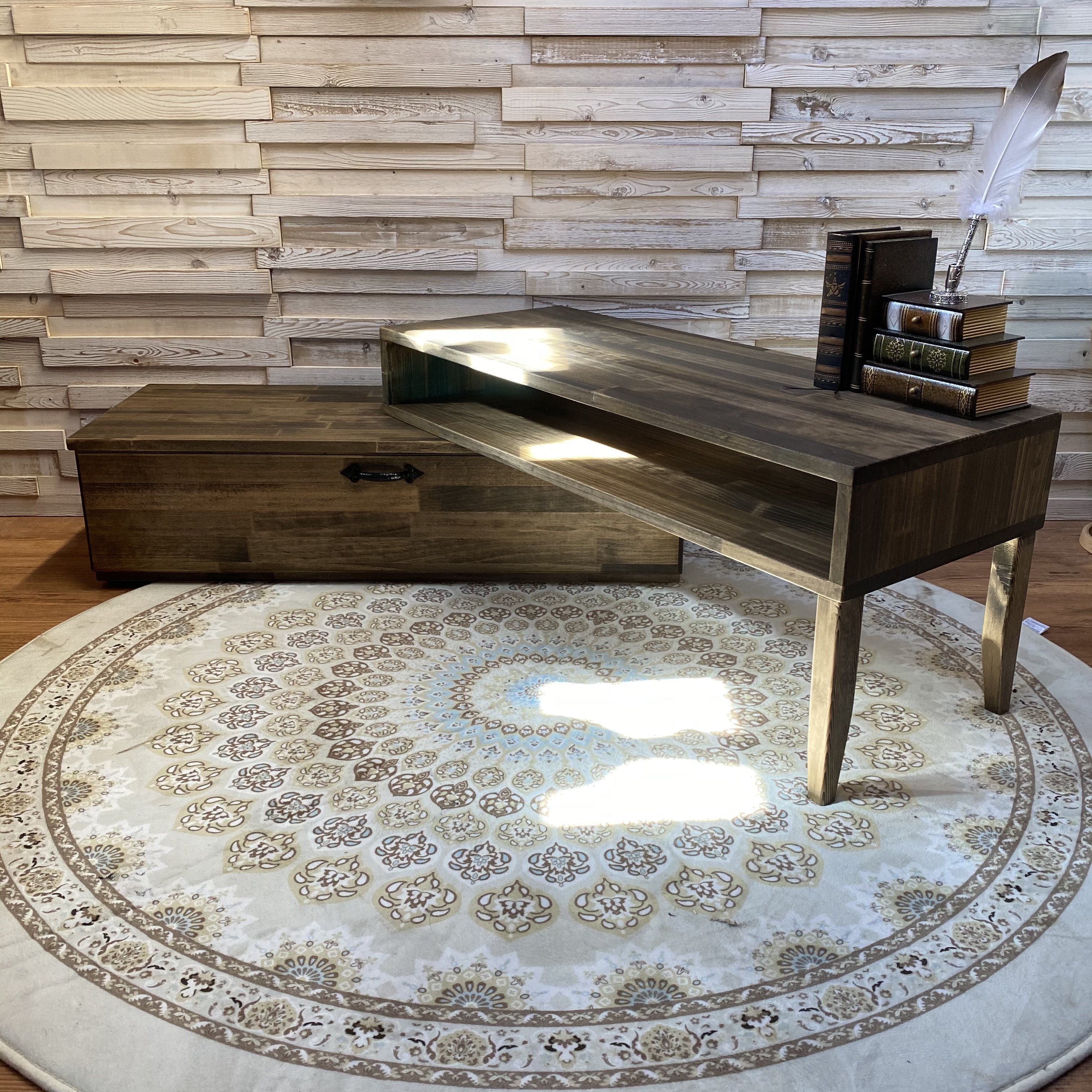 アンティーク 風 コーナー 対応 おしゃれ テレビ台 W90からW170 自由自在 伸縮 テレビボード TV台