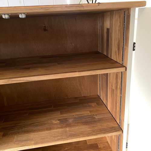 北欧 風 キッチンカウンター E フレンチシャビー おしゃれ 収納