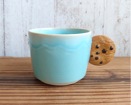 tama10 マグカップ クッキー お菓子の持ち手マグカップ tama10 マグカップ クッキー お菓子の持ち手マグカップ