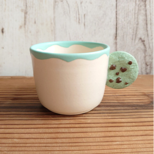 tama10 マグカップ クッキー お菓子の持ち手マグカップ tama10 マグカップ クッキー お菓子の持ち手マグカップ