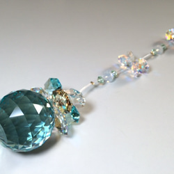 サンキャッチャー スワロフスキー 8558 40mmブルーAB 40㎜スワロフスキーのサンキャッチャー（クリスタル） | etoile-irisee