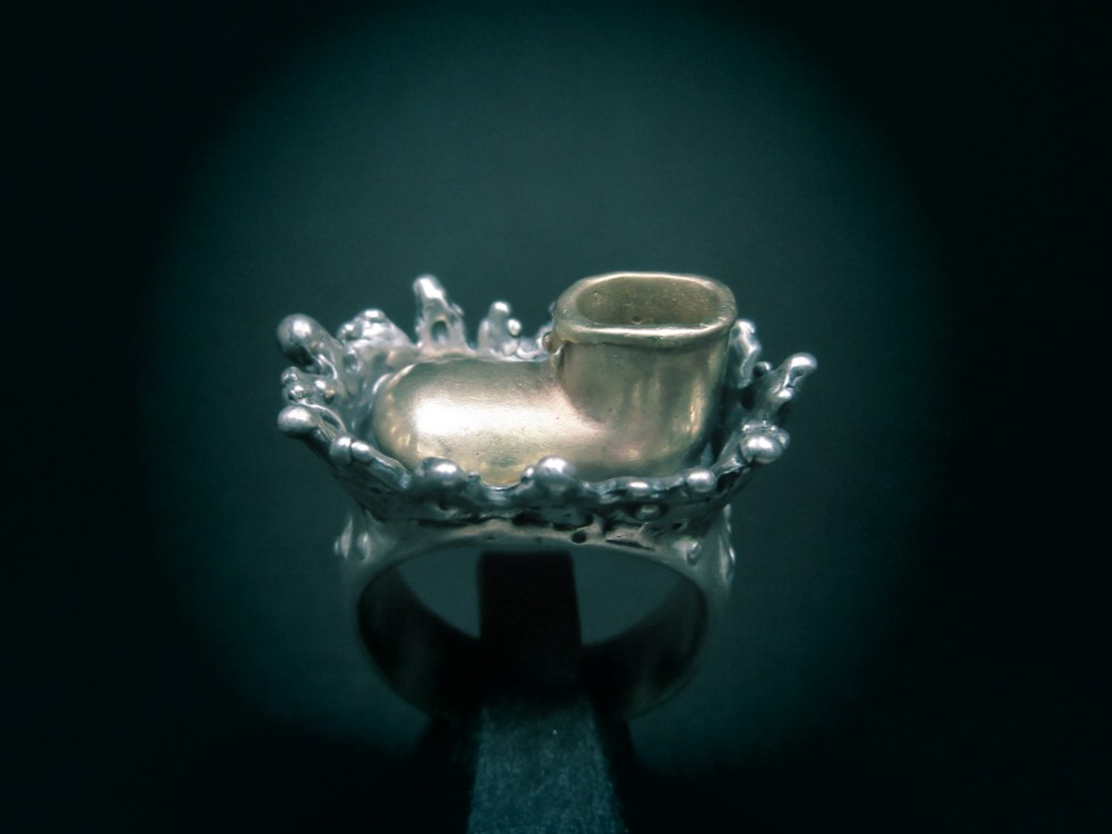 「ミズタマリ」リング