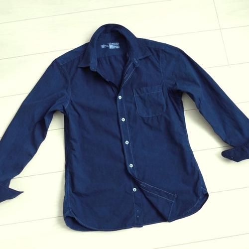 EIJI 天然灰汁発酵建て本藍染 Tシャツ【受注生産】 – EIJI-shop