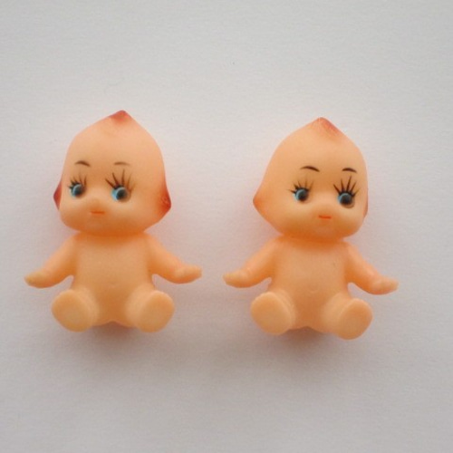 キューピーちゃん人形+手作りドレス6人セット